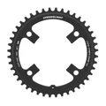 CHAINRING FOR GRAVEL BIKE - 4 Arms Ø123 FOR CAMPAGNOLO EKAR STRONGLIGHT CT2 Single 44 teeth BLACK 13 Speed.