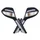 RETROVISEURS ORIGINE PIAGGIO 125-250-500 X9 (REMPLACE LES REFERENCES AUTRES COULEURS) NOIR (PAIRE)  -CM02590300ND-