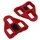 PEDAL CLEAT ROTO TYPE LOOK DELTA RED "FLOAT" (PAIR)