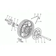 Roue arrière