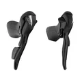 LEVIER/MANETTE ROUTE PATIN SUNRACE  8V. TRIPLE ALU NOIR COMPATIBLE SHIMANO (PAIRE)