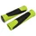 POIGNEE VTT NEWTON BI-MATIERE VERT/NOIR L130mm (PAIRE)
