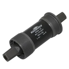 BOITIER PEDALIER SUNRACE CARRE  BBS 116mm (boite de 68) CUVETTES ACIER FILETAGE ANGLAIS / BSC / 1,37x24