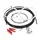 GEAR CABLE KIT FOR BICYCLE-  FIBRAX PRO-FORMANCE - WATERPROOF ( 2 CABLES-2 HOUSINGS KIT)