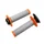 GRIP- PROGRIP OFF ROAD 708 TRIPLE  DENSITY GREY/ORANGE 115mm (LOCK ON) (SUPPLIED WITH 5 DIFFERENT THROTTLE CAMS) (PAIR) (CROSS/MX)