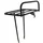 LUGGAGE RACK-FRONT- ON STAYS- P2R LARGE Ø 10mm BLACK 26"/28" (WIDTH 36cm x LENGTH 28cm)