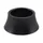 CONICAL SPACER - ERGOTEC ALUMINIUM BLACK - For MTB fork legs 1 1/8  20 mm