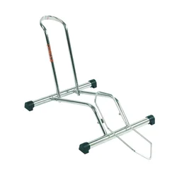 PRESENTOIR/SUPPORT 1 VELO OFFICINE PAROLIN STABILUS FIXATION ROUE AVANT OU ARRIERE COMPATIBLE 26"-27.5"-29"-700C CHROME -GIST