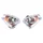 CLIGNOTANT SCOOT ADAPTABLE KYMCO 50-125 AGILITY AVANT TRANSPARENT/NOIR (HOMOLOGUE CE) (PAIRE)  -P2R-