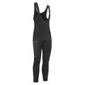 CUISSARD / COLLANT LONG GIST BIB-TIGHS ZERO A BRETELLES POUR TEMPERATURE 0- NOIR ZIP AUX CHEVILLES L -5653