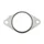 EXHAUST GASKET- "PIAGGIO GENUINE PART" PORTER DIESEL  -B007316-