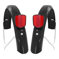 GARDE BOUE NOIR ARRIERE POUR TRICYCLE 125803 24" (VENDU A LA PAIRE)
