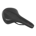 SADDLE- NEWTON FOR ROAD BIKE VM-FIT Short - BLACK  250x145mm - Black Rail