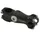 STEM FOR MTB/TREKKING  - P2R -ADJUSTABLE- BLACK Ø25,4 - For FORK 1" 1/8  - Lg 105mm