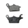 BRAKE PADS NEWFREN FOR YAMAHA 125 TRICITY 2014> Front   150 TRICITY 2016> Front   300 TRICITY 2020> Front  MBK 125 TRYPTIK 2014> Front   (FD0518BE)  (SCOOTER ELITE ORGANIC)