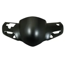 FRONT HANDLEBAR COVER "PIAGGIO GENUINE PART" 50 TYPHOON 2018>/APRILIA 50 SR MOTARD 2018> NOIR 85/B  -SP1B004833000NL-