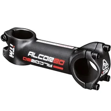 STEM FOR ROAD BIKE/MTB- ITM ALCOR BLACK "FLIP-FLOP" Ø31,8 L120mm 164g - Angled 10°.