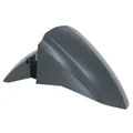 GARDE BOUE AV SCOOT ADAPTABLE PEUGEOT 50 KISBEE 2T ET 4T TOUS MODELES (NOUVEAU 2018> + ANCIEN MODELE 2010>2017) GRIS MAT  -P2R-