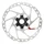 DISQUE DE FREIN VTT CENTERLOCK SHIMANO 160mm DEORE/SLX  RT64 AVEC CONTRE ECROU (MONTAGE ATELIER)
