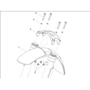 Garde-boue Av.-Embasement