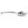 BRAKE LEVER FOR HONDA 600 CB F HORNET 2007>2010, 600 CBF N-CBF S  2004>2009, 700 NT DEAUVILLE 2006>2013, 900 CB F HORNET 2002>2006  RIGHT SILVER (OE 53170-MBR-J11)  -SELECTION P2R-