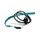COUPE CIRCUIT/CONTACT KRM PRO RIDE MAGNETIQUE NOIR LANIERE BLEU TURQUOISE (NORMALEMENT OUVERT)