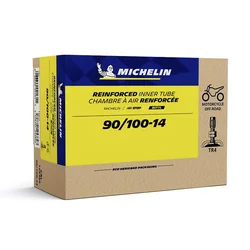 CHAMBRE A AIR 14''  90/100-14 MICHELIN AIRSTOP REINF VALVE TR4 (CROSS)