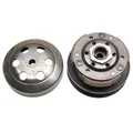 CLUTCH FOR SCOOT SCOOT  50cc CHINESE 139QMB, GY6/PEUGEOT 50 KISBEE, V-CLIC 4STROKE/KYMCO 50 AGILITY 4STROKE/SYM 50 ORBIT 4STROKE/BAOTIAN 50 BT49QT 4STROKE -Ø 107- WITH PULLEY+DRUM  -SELECTION P2R-