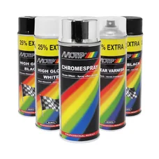 SPRAY-PAINT CAN MOTIP PRO ACRYLIC GLOSS VARNISH spray 500ml (04009) (USE ONLY WITH SPRAY-PAINT PRO ACRYLIC)