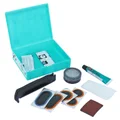 REPAIR KIT -  FOR BICYCLE INNER TUBE- TIP TOP TT09 EBIKE HOOK DISPLAY 15mm + 1 F1 25mm + 1 F2 45x15mm+ 1  F2 Blue reinf + GLUE 5g + SANDING PAPER + 2 TYRE LEVERS) WITH USER MANUAL (5060900)