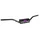 GUIDON 50 A BOITE KRM PRO RIDE OVERSIZE DIAM 28,6mm ALU NOIR/VIOLET AVEC MOUSSE