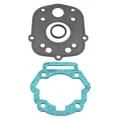 GASKET SET FOR CYLINDER KIT FOR FOR DERBI 50 SENDA 2006>, GPR 2006>/GILERA 50 SMT 2006>, RCR 2006>/APRILIA 50 RS 2006>, RX 2006> ( PIAGGIO EURO 3) (3 GASKETS SET) -SELECTION P2R-