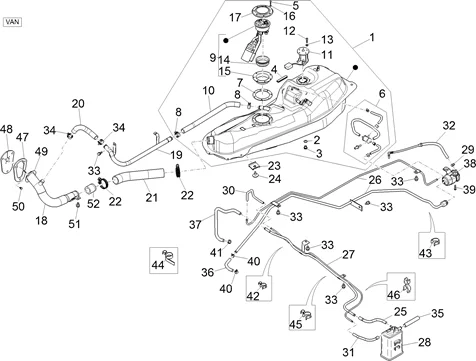 Réservoir carburant