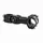 STEM FOR MTB/TREKKING  - P2R -ADJUSTABLE- BLACK Ø31,8  - For FORK 1" 1/8  - Lg 110mm,