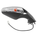 MIRROR FOR 50cc MOTORBIKE DERBI 50 GPR (WITH INDICATOR) RIGHT (CEE APPROVED)  -VICMA-