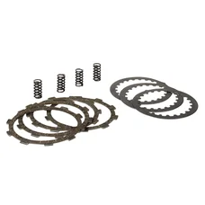 CLUTCH DISC FOR 50cc MOTORBIKE MALOSSI FOR MINARELLI 50 AM6 / MBK 50 X-POWER, X-LIMIT / YAMAHA 50 TZR, DTR / PEUGEOT 50 XPS, XR6 / RIEJU 50 RS1, SMX / BETA 50 RR  (COMPLETE KIT)  (5216541)