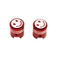 BOUCHON DE VALVE SCOOT/CYCLO REPLAY VS PISTON ROUGE  (PAIRE)