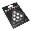 GALET/ROULEAU MAXISCOOTER ARTEK K1  20x12  11,0g (x6)  POUR YAMAHA 125 XMAX, MAJESTY, CYGNUS X / MBK 125 SKYCRUISER, SKYLINER, FLAME-X