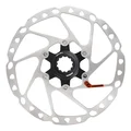 DISQUE DE FREIN VTT CENTERLOCK SHIMANO 160mm DEORE/SLX  RT64 AVEC CONTRE ECROU (MONTAGE ATELIER)