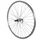 WHEEL FOR TREKKING BIKE- 700X35 REAR ER10 -ALUMINIUM DOUBLE-WALLED- ALUMINIUM HUB - SILVER -QUICK RELEASE- FREEWHEEL 7/6 Speed