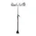PIED D'ATELIER DE REPARATION DOUBLE VELO PROFESSIONNEL GIST OPUS DOUBLE SUPPORTE 50KGS SUR CHAQUE BRAS
