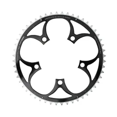 PLATEAU ROUTE 5BRA D.110 TA ZEPHYR 52DTS EXTERIEUR NOIR ALU 7075 TYPE SHIMANO 9/10V.
