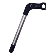 QUILL STEM FOR URBAN BIKE-  ERGOTEC OCTOPUS - ADJUSTABLE FOR BAR Ø 25.4mm L 90mm BLACK  (stem tube 300mm)
