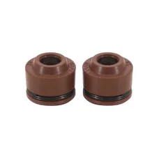 JOINT QUEUE/GUIDE DE SOUPAPE ADAPTABLE SCOOT PEUGEOT 50 KISBEE 2010> 4T (POUR SOUPAPE DIAM 4mm) (PAIRE)  -P2R-