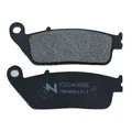 BRAKE PADS NEWFREN FOR HONDA 125 SH I 2013>2018 Front  KYMCO 250 XCITING 2005> Front  YAMAHA 125 XMAX 2010>2017 Front   (L 102mm - H 39mm - thk 10.3mm)  (FD0406BE)  (SCOOTER ELITE ORGANIC)