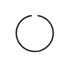 PISTON RING- "PIAGGIO GENUINE PART" COMMON TO THE RANGE SCOOTER 50 2 stroke  -827853-