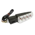 CLIGNOTANT 50 A BOITE ADAPTABLE APRILIA 50 RS 2006>2010 ORANGE/NOIR AV GAUCHE OU AR DROIT (HOMOLOGUE CE)  -SELECTION P2R-