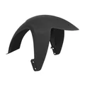 GARDE BOUE AV SCOOT ADAPTABLE PEUGEOT 50 LUDIX 10 POUCES NOIR MAT