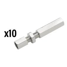 VIS CREUSE TENDEUR DE CABLE VELO M6 (VENDU PAR 10)