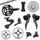GROUPE GRAVEL SHIMANO GRX820 DISQUE NOIR 12V. 172.5 EN 48-31 CUVETTE PRESSFIT CASSETTE 11-36 (MONTAGE ATELIER)